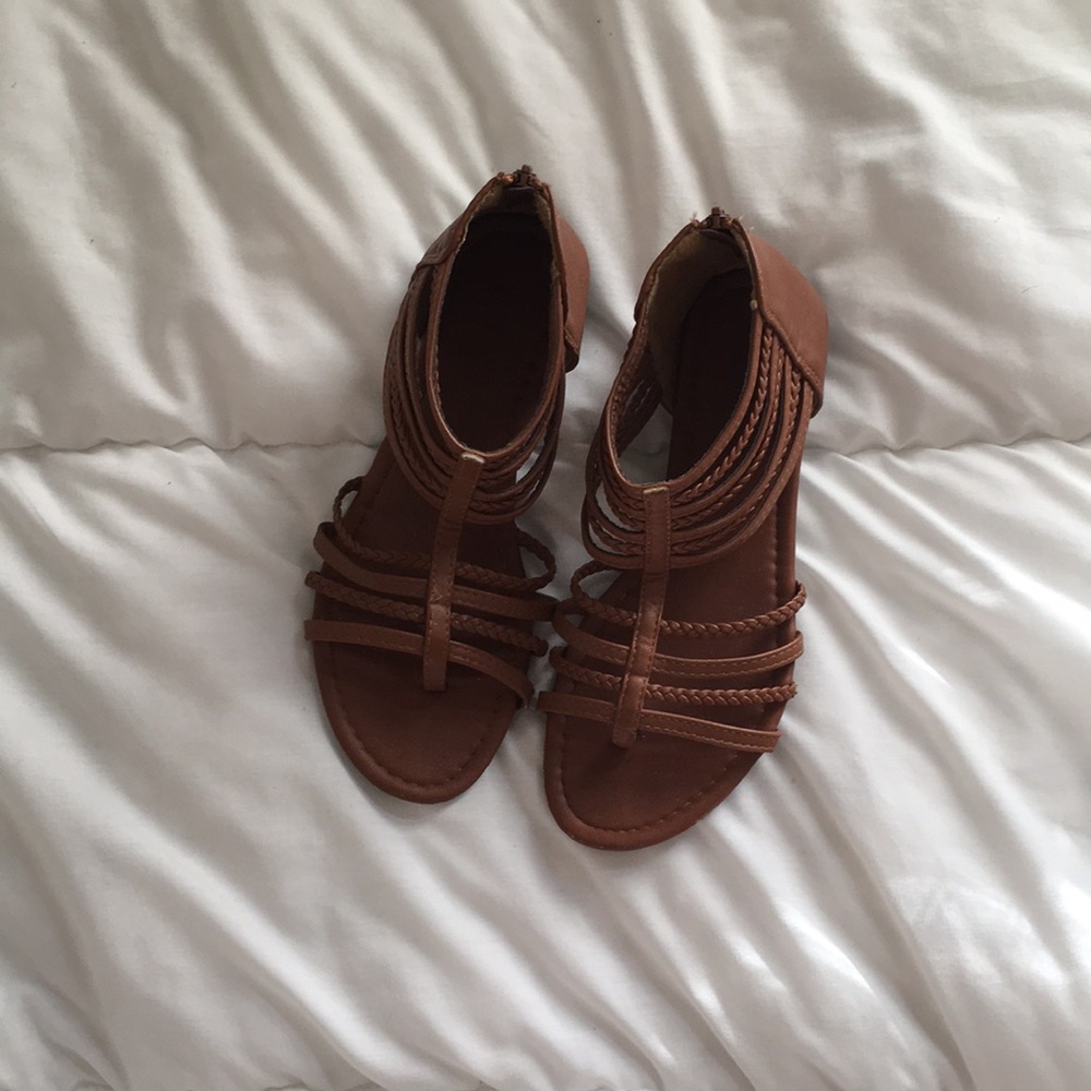 Brown sandals